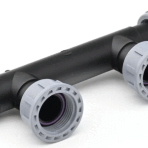 Tavlit Swivel verdeelblok PP 2-weg 1" + einkap