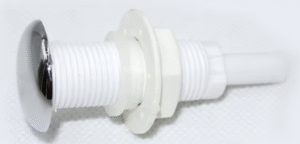 Luchtjet 10mm kunststof chroom