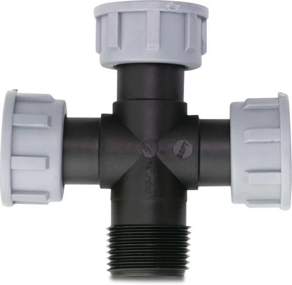 Tavlit Manifold kruisstuk 3 x 1″ bi x 1″ bu.