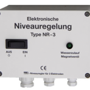 Elektronische niveauregeling voor 3 hangende elektroden.