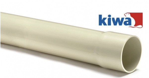 PVC opzetbuis creme 110 x 4.2mm