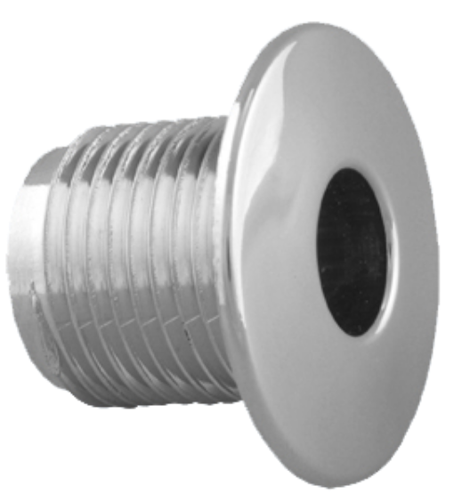 Micro platte kop chroom