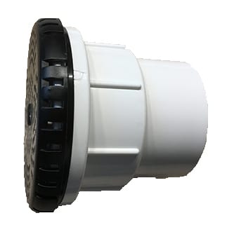 Aanzuig cover zwart met schroef