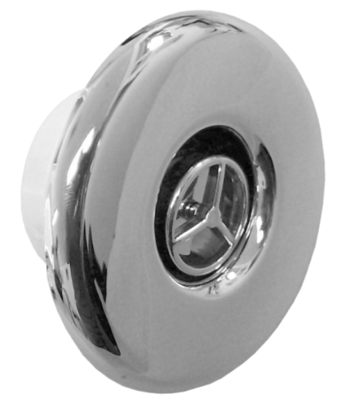 Mini eyeball Rotation chrome (head + cover)