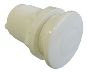 Pneumatische schakelaar wit voor luchtpompen, ABS-kunststof, eenvoudig te monteren