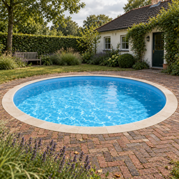 Zwembadset Ibiza Rond 350 x 120 cm