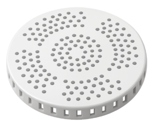 Aanzuig cover wit voor Whirlpools