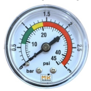 Manometer met Dubbele Schaalverdeling
