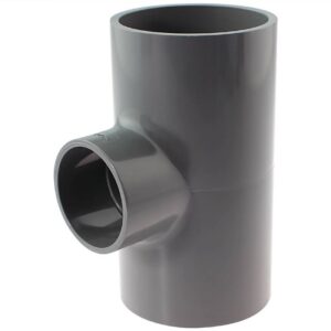 PVC-U T-stuk gereduceerd 50 x 32 mm
