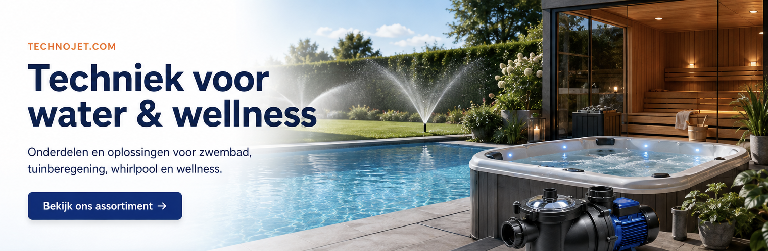 TechnoJet – techniek voor water en wellness