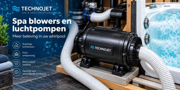 Spa blowers en luchtpompen voor whirlpool en hottub